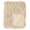 Rowan Faux Fur Throw Natural