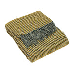 furn. Rowan Waffle Throw in Ochre