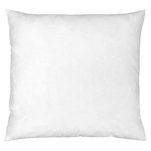 Plain White Cushions - Duck Feather  Cushion Pad/Inner White Riva Home