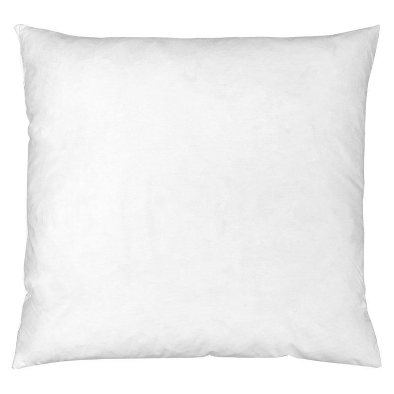 Plain White Cushions - Duck Feather  Cushion Pad/Inner White Riva Home