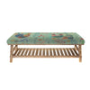 Voyage Maison Rupert Bench in Bilbury Flock Robins Egg