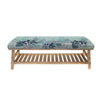 Voyage Maison Rupert Bench in Coralie Meadow