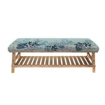 Voyage Maison Rupert Bench in Coralie Meadow