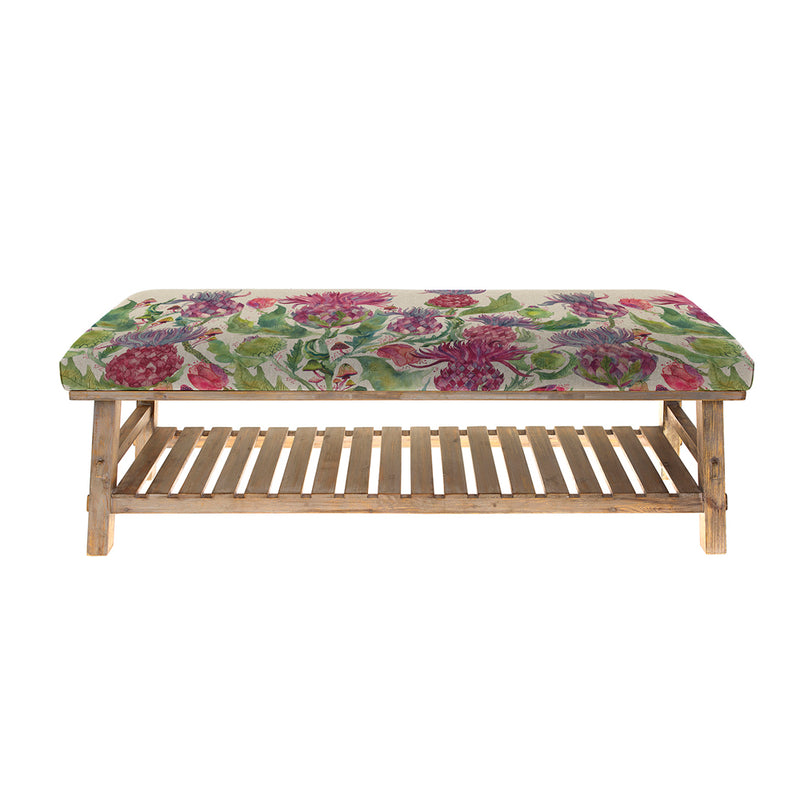 Voyage Maison Rupert Bench in Fairytale Bristles Damson