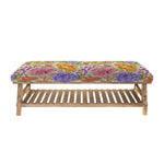 Floral Multi Furniture - Rupert  Bench Idalia Fuschia Voyage Maison