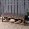 Voyage Maison Rupert Bench in Tavistock Loganberry