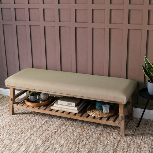 Additions Rupert Bench in Tivoli Caramel