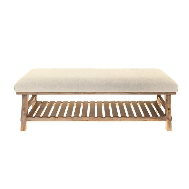 Additions Rupert Bench in Tivoli Linen