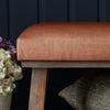 Additions Rupert Bench in Tivoli Rust