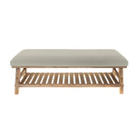 Additions Rupert Bench in Tivoli Silver