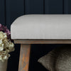 Additions Rupert Bench in Tivoli Silver