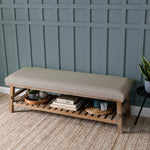 Additions Rupert Bench in Tivoli Silver