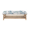 Voyage Maison Rupert Bench in Ives Water Marine