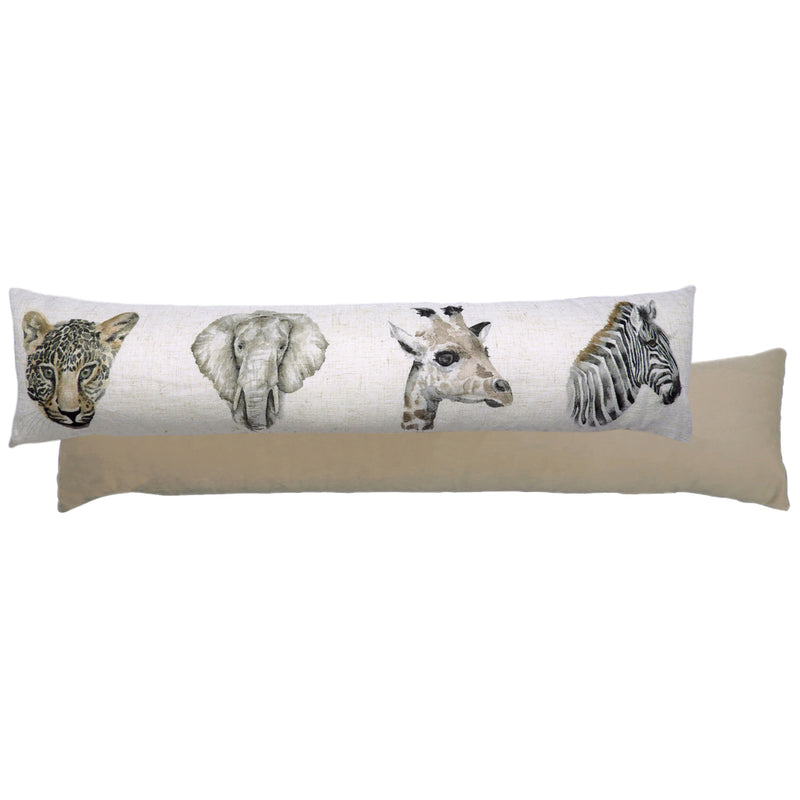 Evans Lichfield Safari Draught Excluder in Beige