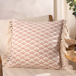 Yard Saku Cushion Cover in Kilm Red