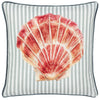 Animal Multi Cushions - Salcombe Scallop Piped Cushion Cover Multicolour Evans Lichfield