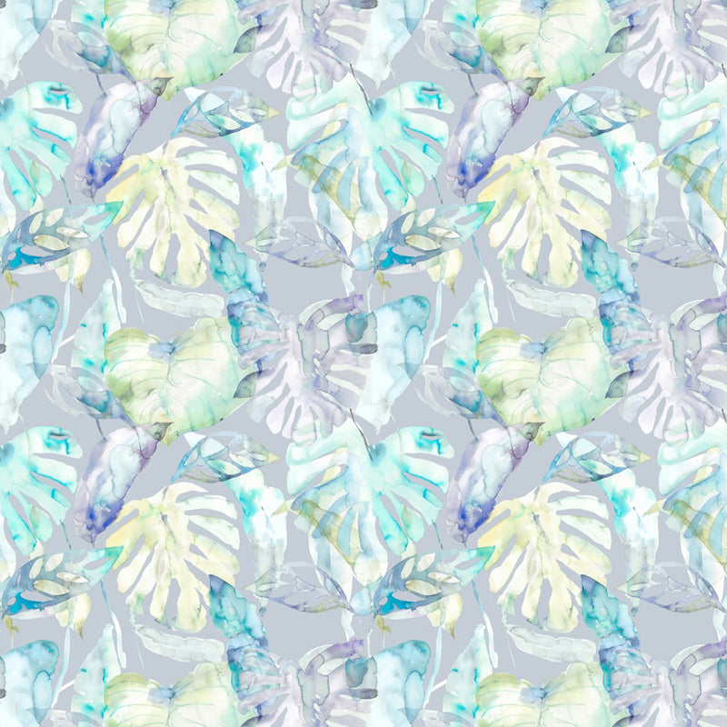 Voyage Maison Salvador Printed Cotton Fabric in Pacific