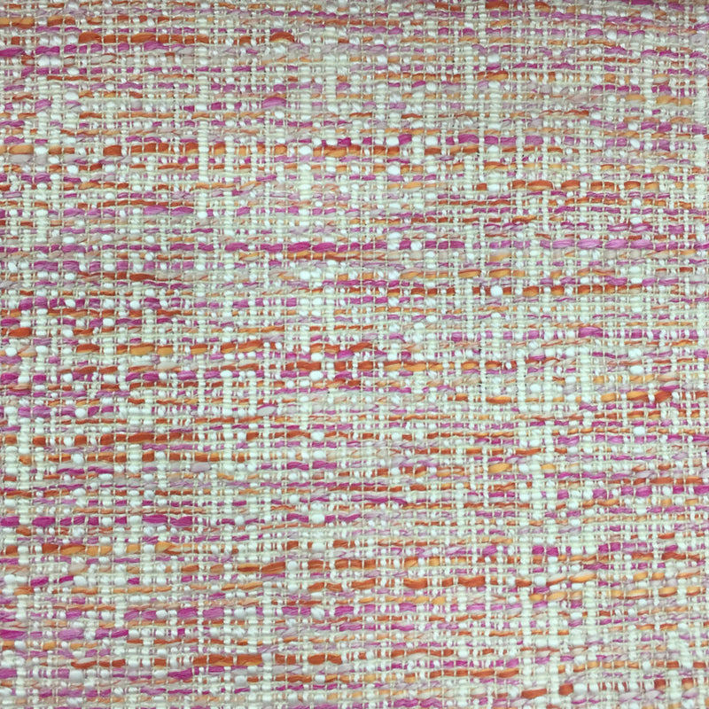 Voyage Maison Samara Woven Jacquard Fabric in Coral