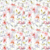 Voyage Maison Samarinda Printed Cotton Fabric in Poppy