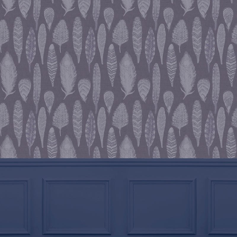 Voyage Maison Samui 1.4m Wide Width Wallpaper in Grape