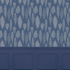 Voyage Maison Samui 1.4m Wide Width Wallpaper in Indigo