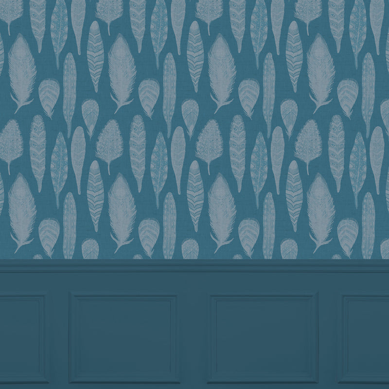 Voyage Maison Samui 1.4m Wide Width Wallpaper in Lake