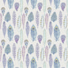 Voyage Maison Samui Print Printed Linen Fabric in Heather