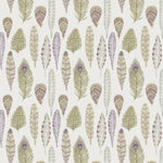 Voyage Maison Samui Print Printed Linen Fabric in Olivine