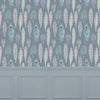 Voyage Maison Samui 1.4m Wide Width Wallpaper in Steel