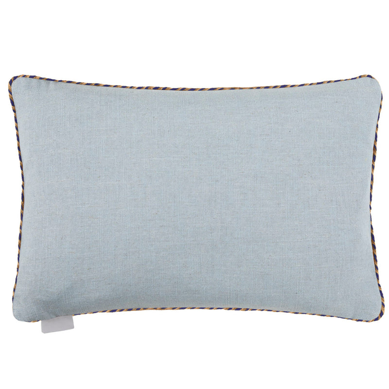 Geometric Blue Cushions - Sandoval Printed Cushion Cover Skye Voyage Maison