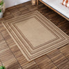  Beige Rugs - Sandown Jute Effect Indoor/Outdoor Rug Natural Yard