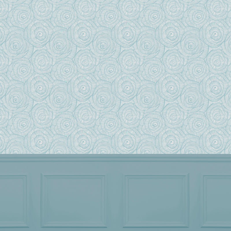 Voyage Maison Sanur 1.4m Wide Width Wallpaper in Aqua