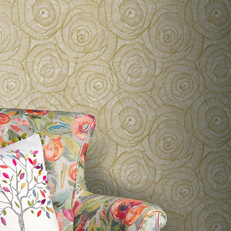 Voyage Maison Sanur 1.4m Wide Width Wallpaper in Gooseberry