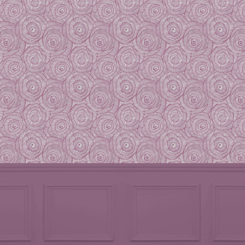 Voyage Maison Sanur 1.4m Wide Width Wallpaper in Grape