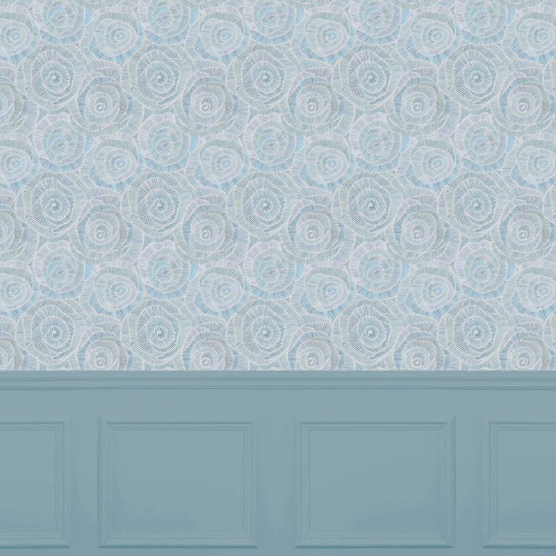 Voyage Maison Sanur 1.4m Wide Width Wallpaper in Pacific