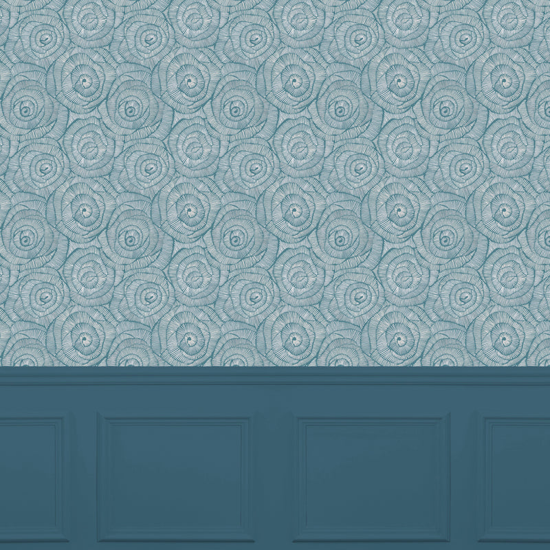 Voyage Maison Sanur 1.4m Wide Width Wallpaper in Peacock