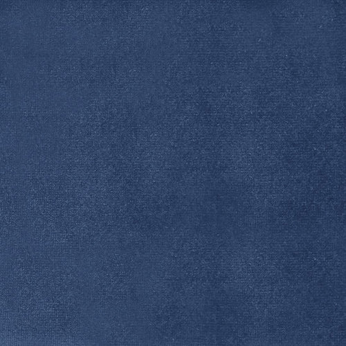 Voyage Maison Sapphire Plain Velvet Fabric in Bluebell