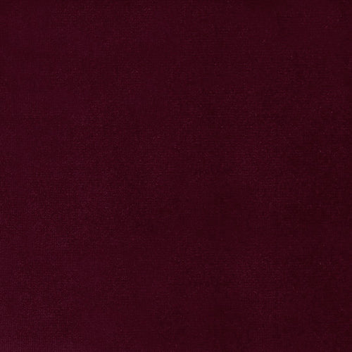 Voyage Maison Sapphire Plain Velvet Fabric in Crimson