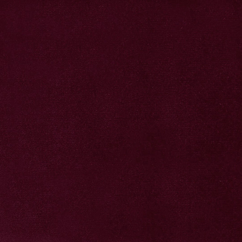 Voyage Maison Sapphire Plain Velvet Fabric in Crimson