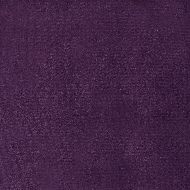 Voyage Maison Sapphire Plain Velvet Fabric in Damson