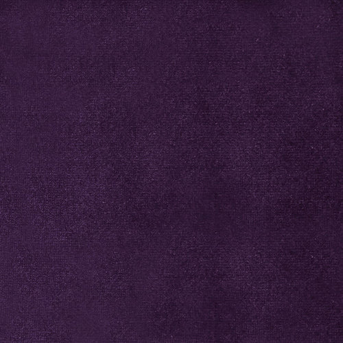 Voyage Maison Sapphire Plain Velvet Fabric in Grape