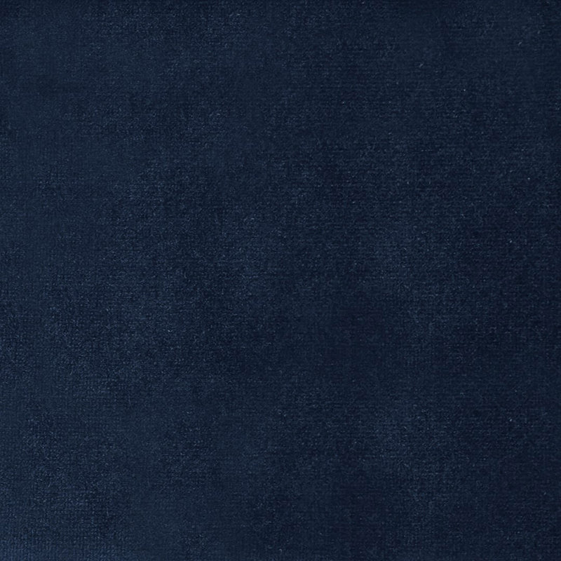 Voyage Maison Sapphire Plain Velvet Fabric in Ink