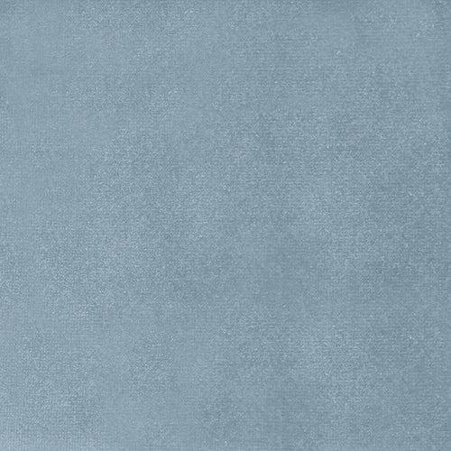 Voyage Maison Sapphire Plain Velvet Fabric in Sky