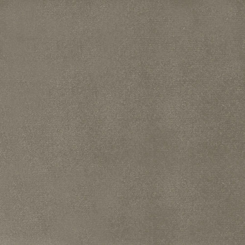 Voyage Maison Sapphire Plain Velvet Fabric in Truffle