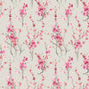 Voyage Maison Saville Printed Cotton Fabric in Blossom/Stone