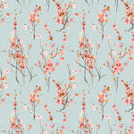 Voyage Maison Saville Printed Cotton Fabric in Russett