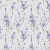 Voyage Maison Saville Printed Cotton Fabric in Violet Stone