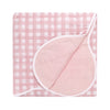 Plain Pink Bedding - Scallop Quilted Bedspread Pink Furn