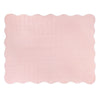 Plain Pink Bedding - Scallop Quilted Bedspread Pink Furn