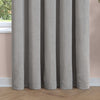  Curtains - Soft Chenille Blackout  Pencil Pleat Curtains Silver Furn